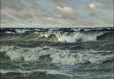 Patrick von Kalckreuth : The North Sea