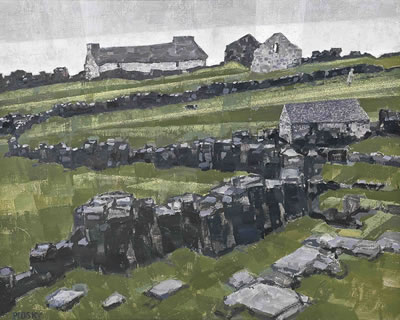 Jonas Plosky : Farm ruins - Deiniolen, Gwynedd