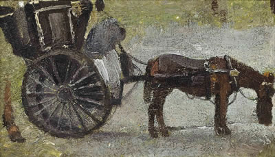 Pierre Adolphe Valette : Hansom Cab, Manchester