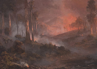 Naylor Gill : Bushfire, Gippsland, Victoria