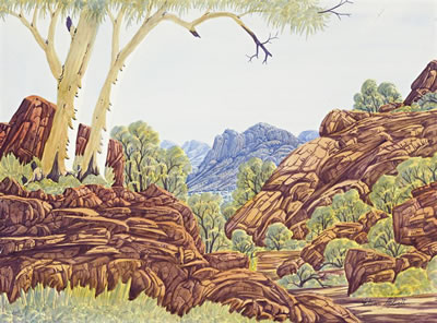 Clem Abbott : ARANDA LANDSCAPE