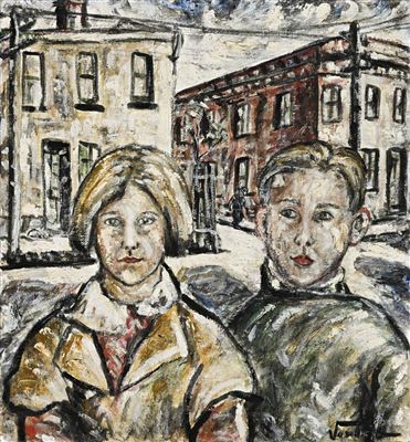 Danila Ivanovich Vassilieff : FITZROY CHILDREN, 1937