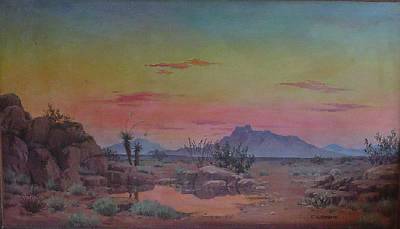 Elmer Boone : West Texas Landscape