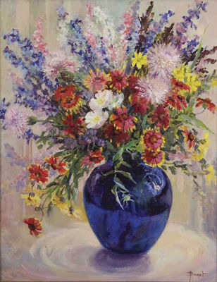 Adele Laure Brunet : The Blue Vase