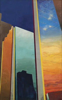 Emile Guidroz : Downtown Skyscrapers