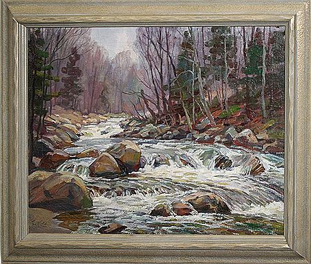 Thomas R Curtin : Winter stream