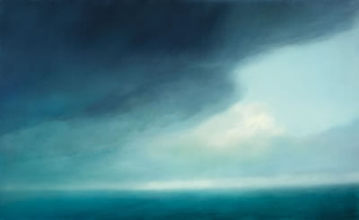 Chris Langlois : Storm (Indigo and Phthalo Blue) no.3 1999