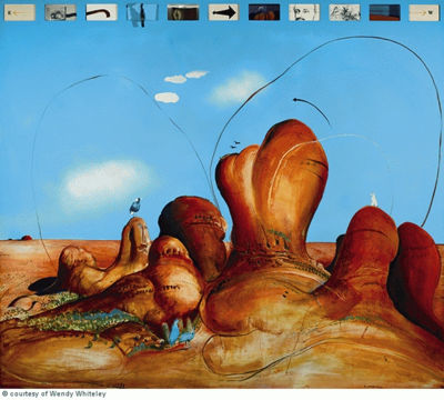 Brett Whiteley : The Olgas for Ernest Giles (also known as To Ernest Giles)