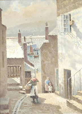 Arthur White : Bethesda Hill, St Ives