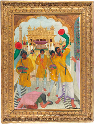 Marcel Amiguet : Der goldene Tempel von Amritsar