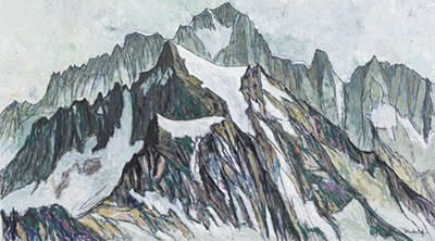 Edmund Wunderlich : Das Pelvoux-Massiv im Nationalpark Ecrins.