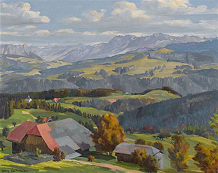 Hans Gartmeier : Emmentaler Landschaft.