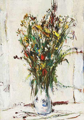 Jaroslav Kriz : A Bouquet in a Jug