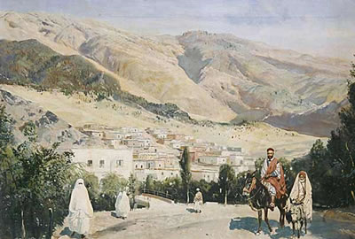 Zdenek Burian : A Berber Village