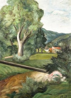 Bozena Jelinkova-Jiraskova : A Provencal Landscape