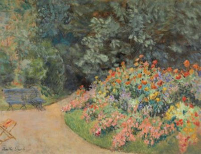 Marthe Orant : A Quiet Corner of a Garden