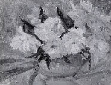 Susan Grisell : Still Life with Peonies