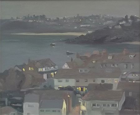 Douglas Hill : Dusk St Ives