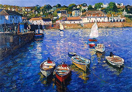 Andrew Tozer : Hot day in August, St Mawes