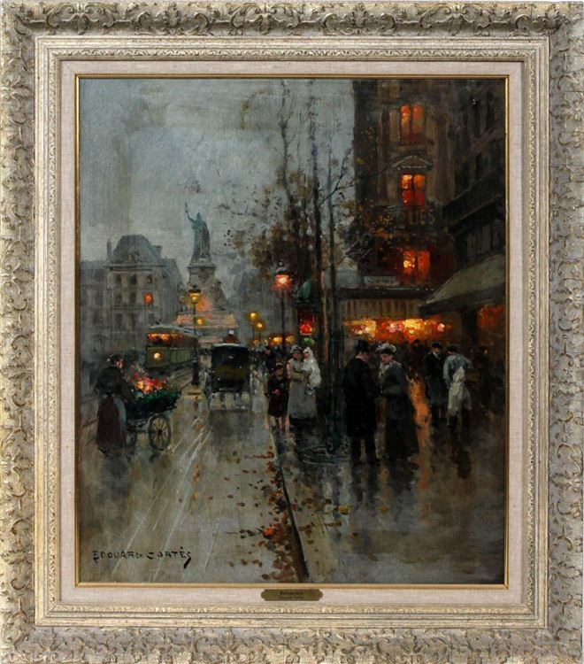 Edouard Leon Cortes : From Auction Records