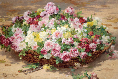 Georges Jeannin : Roses