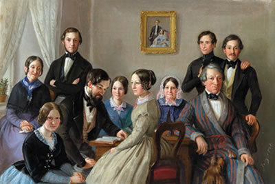 Heinrich Jenny : Family Portrait