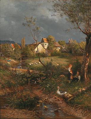 Adolf Lins : Gänsefrühling