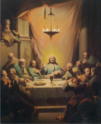 Johann Georg Trautmann : The Last Supper