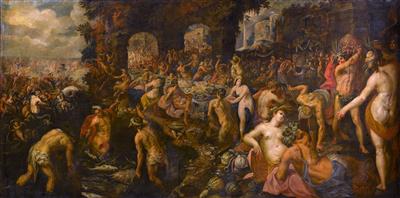 Gillis van Valckenborch : Banquet of the Gods