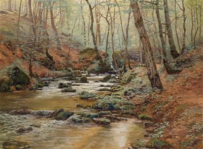 Leon Delderenne : Woodland Stream