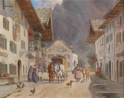 Ludwig Muller Cornelius : Post Coach in Mittenwald