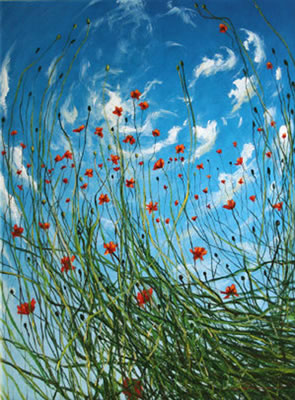 Mark (Rasher) Kavanagh : Poppies'