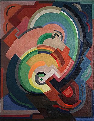 Mainie (Mary Harriet) Jellett : ABSTRACT COMPOSITION