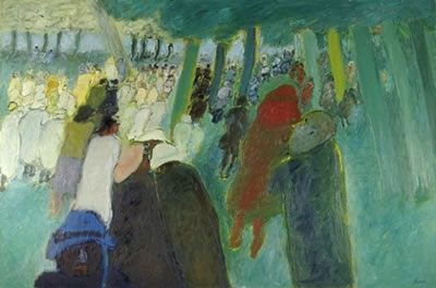 Jean Fusaro : Foule un dimanche, 1969