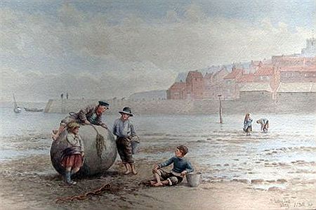 Edward C Booth : 'The Harbour Buoy - Whitby'