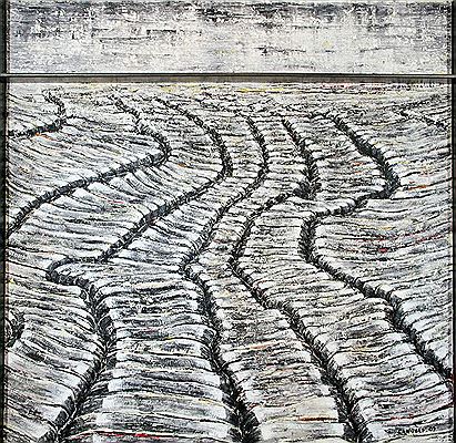 Fernando Canovas : Scratched Landscapes (De la serie Organic Landscapes), 2003