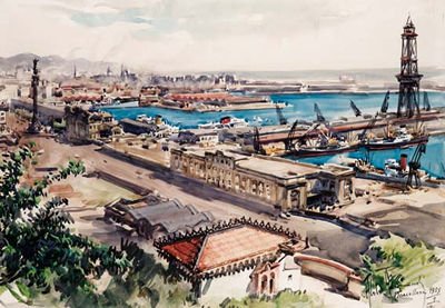 Aldo Raimondi : Porto di Barcellona