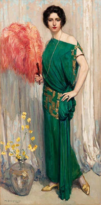 Philippe Swyncop : Signora in verde