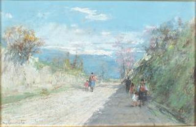 Antonio Cannata : Campagna in primavera