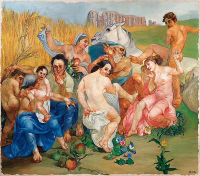 Giuseppe Rivaroli : L'esaltazione dell'Agricoltura: le Stagioni (1932)