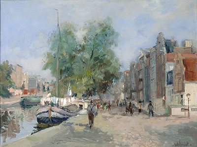 Bernardus Walrecht : The Keizersgracht