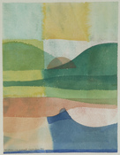 Carlos Duss : Südliche Landschaft, 1963