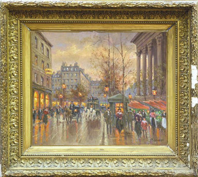 Andre Boyer : Place de la Madeleine