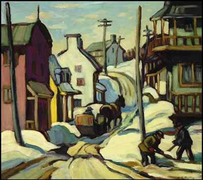 Kathleen Moir Morris : At Beauport, Quebec