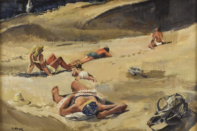 Zoltan Sepeshy : Sunbathers