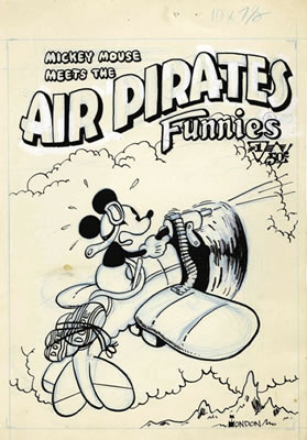 Bobby London : Air Pirates Funnies #1 Cover