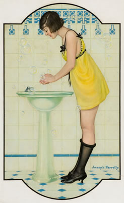 Joseph Farrelly : Girl at the Sink