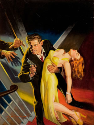 Rafael DeSoto : New Detective, pulp cover