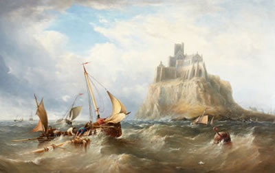 Henry King Taylor : St. Michael's Mount, Cornwall