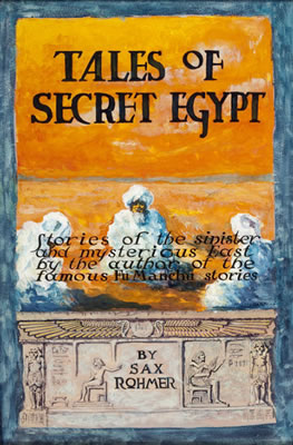 Russell Crofoot : Tales of Secret Egypt, cover illustration